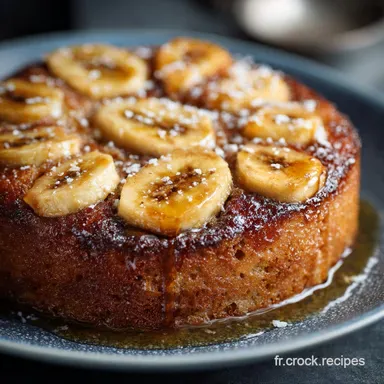 G&acirc;teau sans beurre et sans sucre Le Moelleux PommesBananes L&eacute;ger