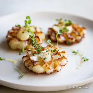 Gaufres aux Pommes de Terre : Recette Croustillante au Comt&eacute; Fiche recette