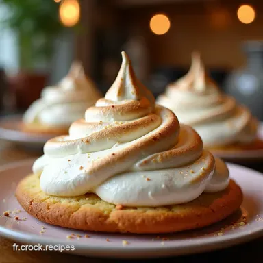 Meringues G&eacute;antes 4 Fa&ccedil;ons de Succomber Mon Secret Fiche recette