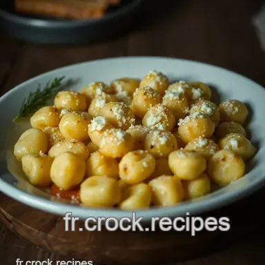 Gnocchi au Four : D&eacute;couvrez ma Recette R&eacute;confortante au Fromage Fiche recette