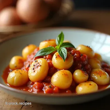 Gnocchi di Patate Add this Authentic Homemade Italian Facile Fiche recette