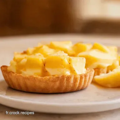 Id&eacute;e Entr&eacute;e Facile Tartelettes Gouda Pommes &agrave; la Normande Fiche recette