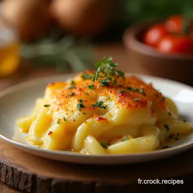 Gratin de Pomme de Terre &agrave; lAbondance La Recette Savoyarde Authentique Fiche recette