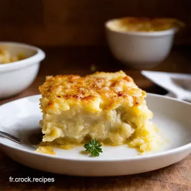Id&eacute;e Repas Soir Chic Gratin Dauphinois Truff&eacute; Fiche recette
