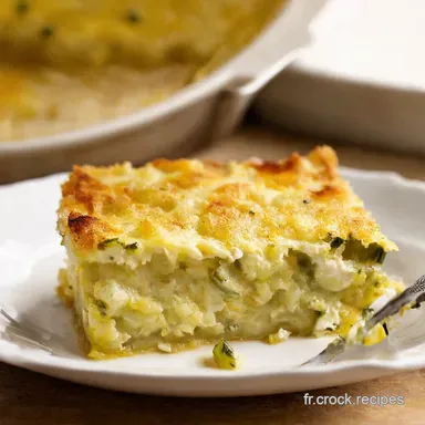 Gratin Courgette Facile Dauphinois Revisit&eacute;e au Ch&egrave;vre Fiche recette