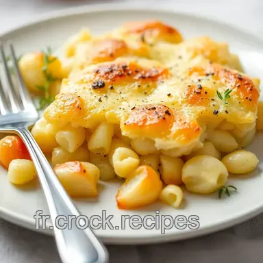 Id&eacute;e repas facile: Gratin Dauphinois revisit&eacute; au thym! Fiche recette