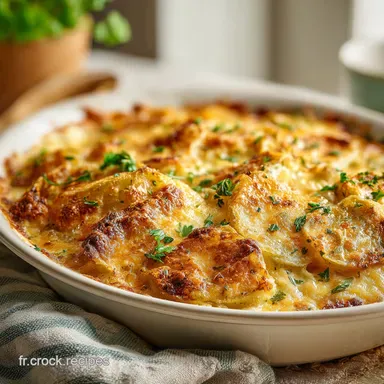 Gratin de Christophine pour 4 Personnes : Recette Traditionnelle Fiche recette
