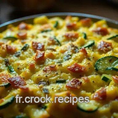 Gratin de Courgette Proven&ccedil;al: Le D&eacute;lice Facile!