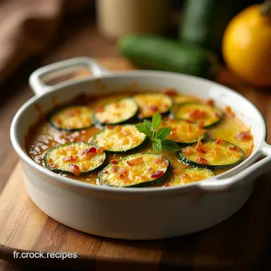 Gratin de Courgettes Cr&eacute;meux Ma Recette Facile Inratable Fiche recette