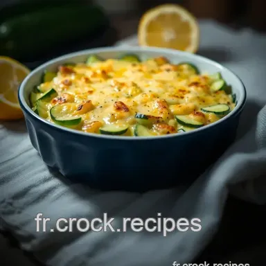 Gratin de Courgettes : la Light & Lemony! Recette Facile Fiche recette