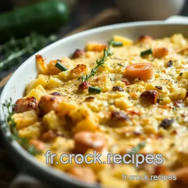 Gratin de Courgettes Savoureux : Mon Plat R&eacute;confortant Pr&eacute;f&eacute;r&eacute; Fiche recette