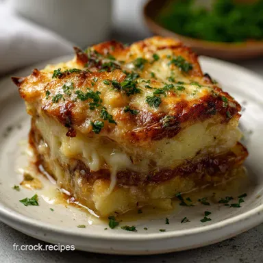 Gratin de Pommes de Terre Faon: Le R&eacute;confort Ultime Fiche recette