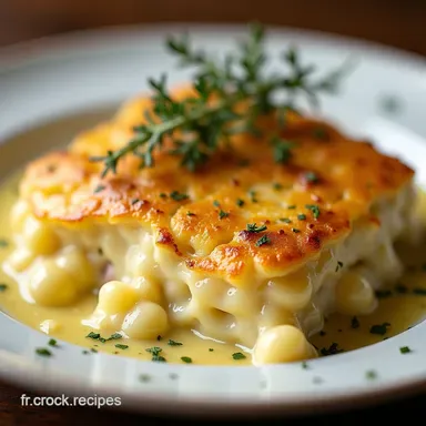 Gratin de Poireaux au Comt&eacute; Cr&eacute;meux Recette Classique et Simple