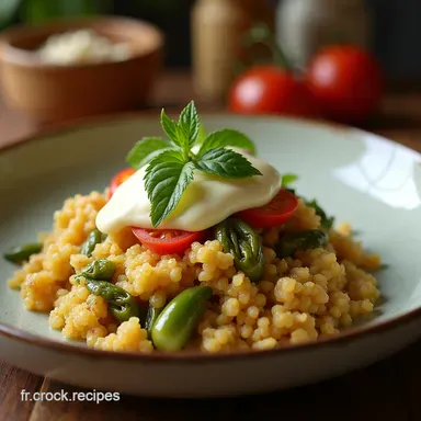 Gratin de Quinoa Mozzarella &Eacute;pinards Le Plat R&eacute;confortant Facile Fiche recette