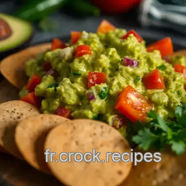 Guacamole "Comme au Mexique": The Authentic Recipe Fiche recette