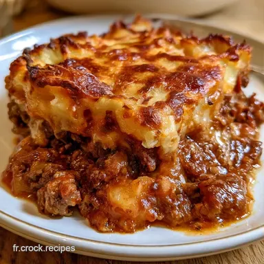 Hachis Parmentier De Boeuf en 1 Heure Fiche recette