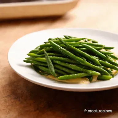 Haricots Verts Frais Cuisson Ma Recette Croquante au Beurre Fiche recette