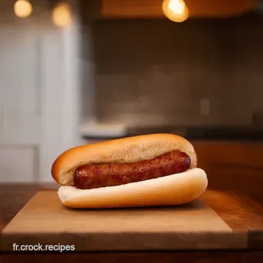 Hot Dog Maison Parisien Chic La Saucisse R&eacute;v&eacute;l&eacute;e Fiche recette