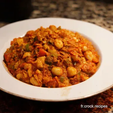 La Recette de Jambalaya Cr&eacute;ole Facile Un Go&ucirc;t de Louisiane Fiche recette