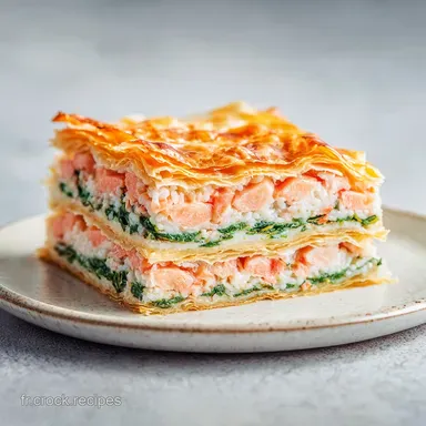 Koulibiac De Saumon pour 6 Personnes Fiche recette