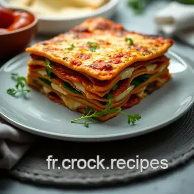 Lasagne aux l&eacute;gumes recette : un plat familial simple et savoureux Fiche recette