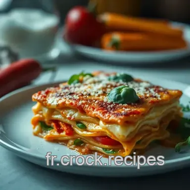 Lasagne aux l&eacute;gumes recette : un plat familial simple et savoureux