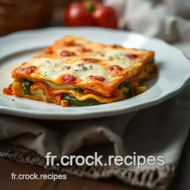 Lasagne de L&eacute;gumes M&eacute;diterran&eacute;ens : un Festin Color&eacute; sans Viande Fiche recette