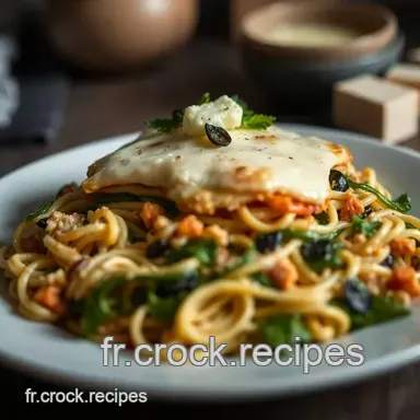 Lasagne &Eacute;pinard Ch&egrave;vre : Un D&eacute;lice M&eacute;diterran&eacute;en et Sans Gluten Fiche recette