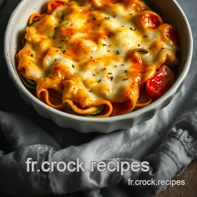 Lasagnes de L&eacute;gumes &agrave; la Proven&ccedil;ale : Un Plat R&eacute;confortant et Savoureux Fiche recette