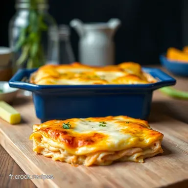 Lasagnes Fondantes au Poulet et Ma Recette Familiale Facile Fiche recette