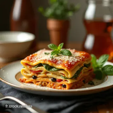 Lasagnes de L&eacute;gumes du Soleil Recette R&ocirc;tie et R&eacute;confortante Fiche recette