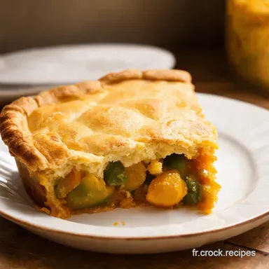 Ma Tourte aux L&eacute;gumes Facile La Recette Pot Pie Parfaite Fiche recette