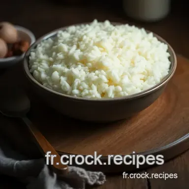 Riz au Lait &agrave; l'Ancienne: Le Go&ucirc;t Doux de l'Enfance Fiche recette