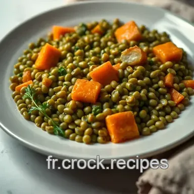 Cuisson Lentilles Vertes &agrave; la Proven&ccedil;ale : Un Plat R&eacute;confortant Facile Fiche recette