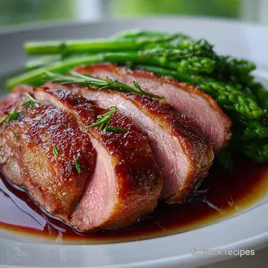 Magret de canard au four croustillant facile