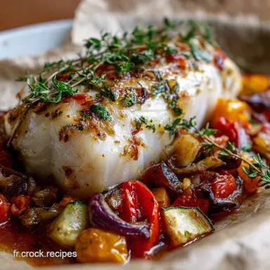 Menu l&eacute;ger hebdomadaire : Cabillaud facile et rapide en 35 min Fiche recette