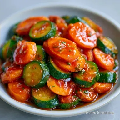 Mijot&eacute; De Courgettes Pour 4 Personnes