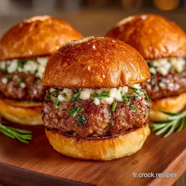 Mini Burger B&oelig;uf en 20 Minutes