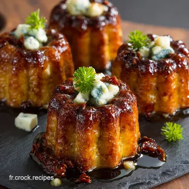 Mini Cannel&eacute;s Chorizo Comt&eacute; Lap&eacute;ritif parfait et facile Fiche recette