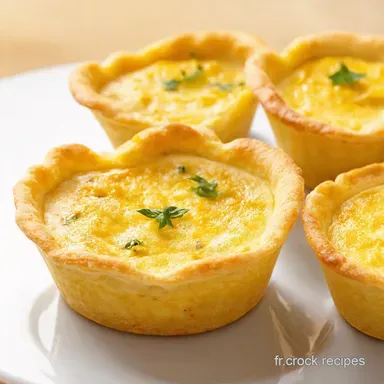 Recette les entr&eacute;es Mini Quiches Lorraine mon secret