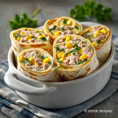Mini Wrap Thon Ma&iuml;s en 15 Minutes