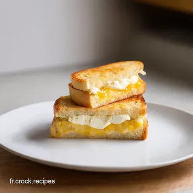 Id&eacute;e Ap&eacute;ro Chic Mini Croques Monsieur au Ch&egrave;vre et Miel Fiche recette
