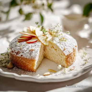 Moelleux Aux Pommes pour 8 Portions Fiche recette