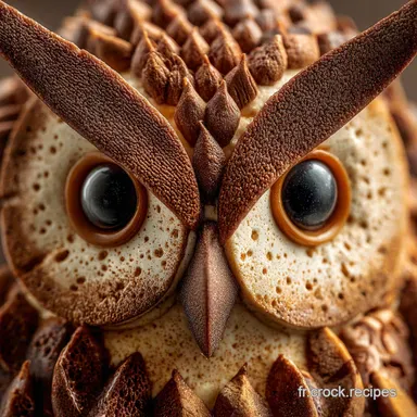 Molly Cake Hibou G&acirc;teau danniversaire sculpt&eacute; recette ultrastable Fiche recette