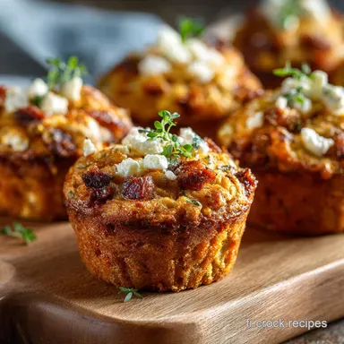 Muffins aux carottes bacon et feta la recette facile pour un ap&eacute;ro chic Fiche recette