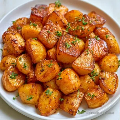 Navets R&ocirc;tis au Miel au Thym Fiche recette