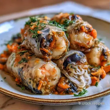Nems Aux Crevettes Croustillants Fiche recette