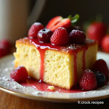 Recette Number Cake Vanille et Fruits Rouges Facile et Gourmand Fiche recette