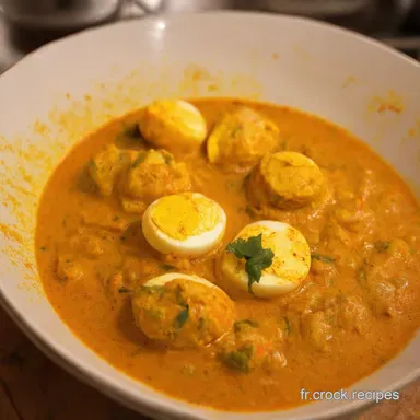 Oeufs au Curry Fa&ccedil;on Dhaba La Recette Facile et Authentique Fiche recette