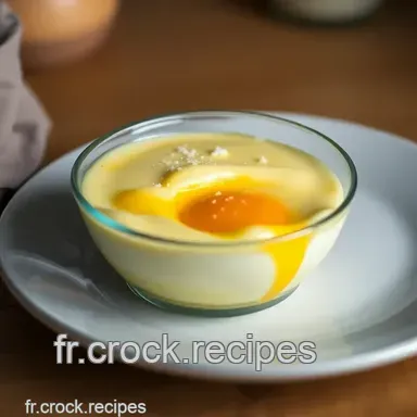 Oeufs Mollets Parfaits : Mon Secret pour une Texture Cr&eacute;meuse Fiche recette